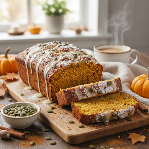 Nutritious Gluten-Free Pumpkin Spice Bread recipe