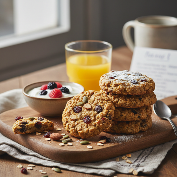 Nutritious Morning Crunch Cookies recipe