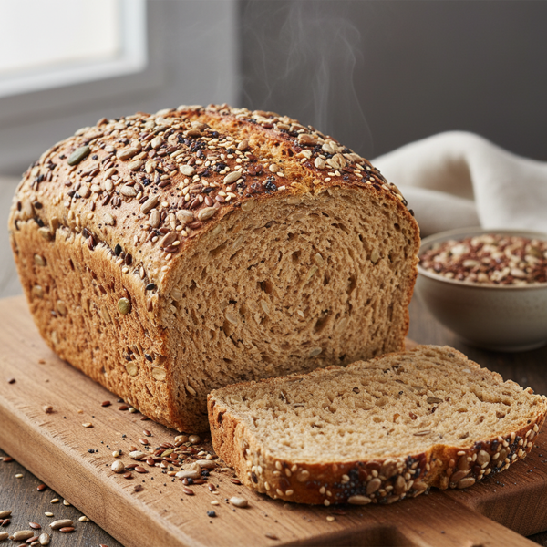 Nutritious Multi-Seed Whole Wheat Bread recipe