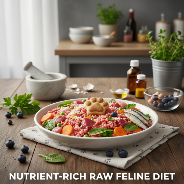 Nutritious Raw Cat Diet recipe