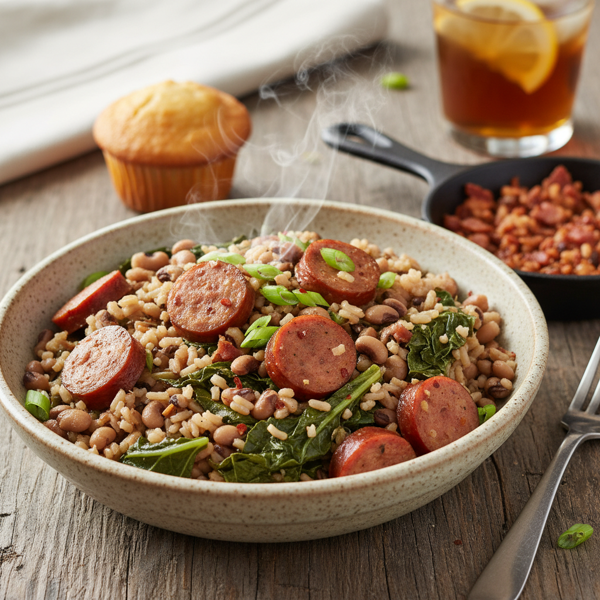Nutritious Southern Style Hoppin' John recipe
