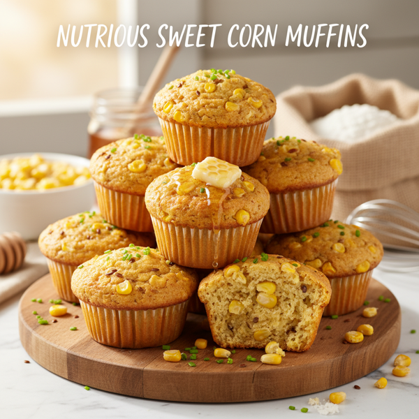 Nutritious Sweet Corn Muffins recipe