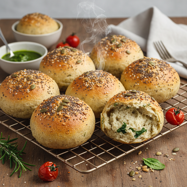 Nutritious Vegan Gluten-Free Buns recipe