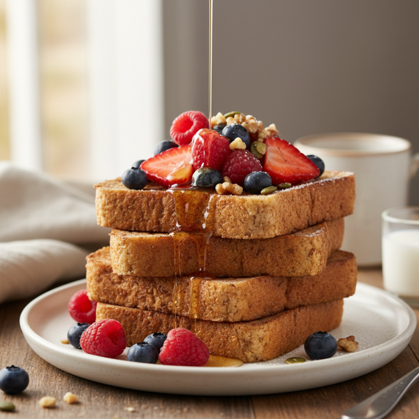 Nutritious Whole Wheat French Toast Delight recipe