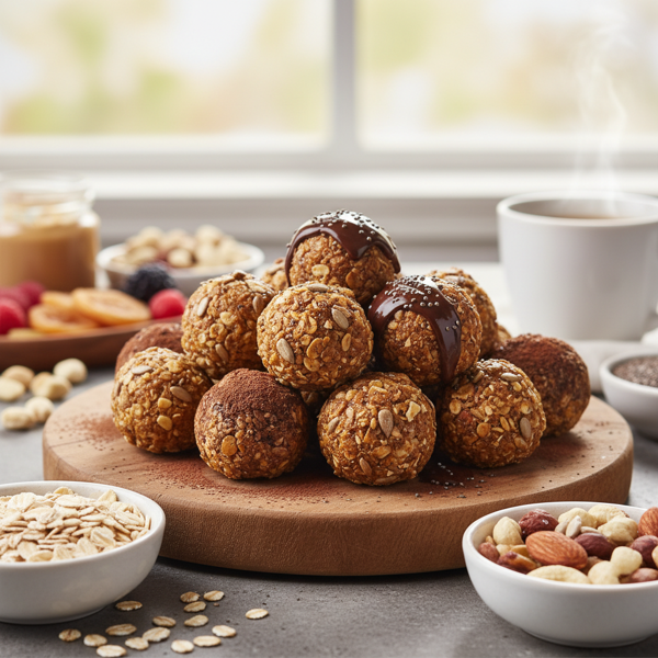 Nutty Breakfast Energy Bites recipe
