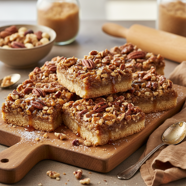 Nutty Brown Sugar Delight Bars recipe