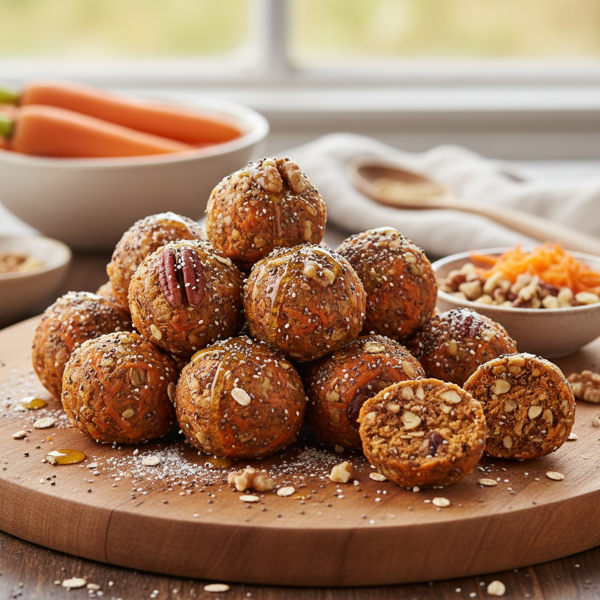 Nutty Carrot Energy Bites recipe