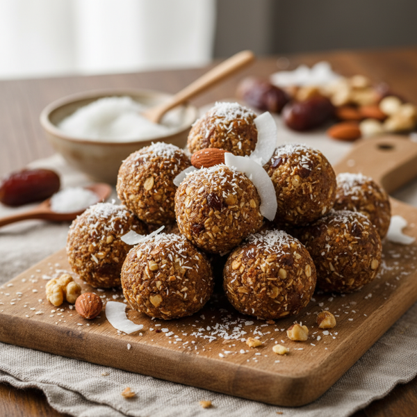Nutty Coconut Energy Bites recipe