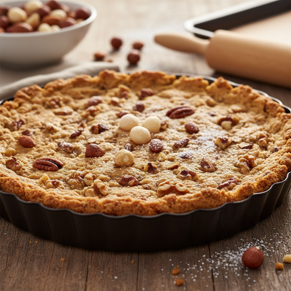 Nutty Cookie Crust recipe