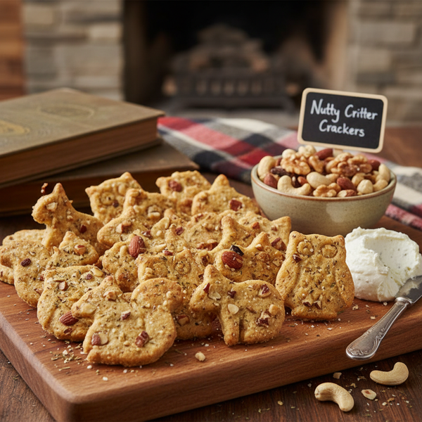 Nutty Critter Crackers recipe