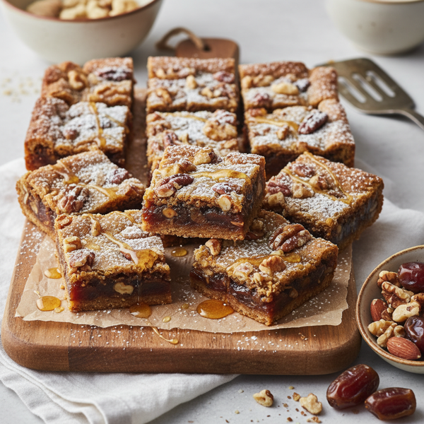 Nutty Date Delight Squares recipe