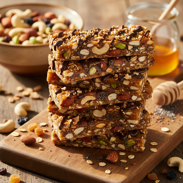 Nutty Delight Energy Bars recipe