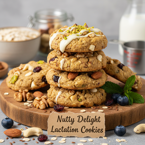 Nutty Delight Lactation Cookies recipe