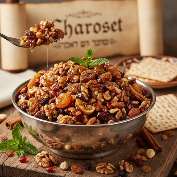 Nutty Fruit Charoset Delight recipe