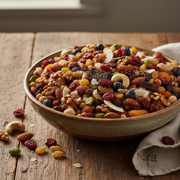 Nutty Fruit Fusion Snack Mix recipe