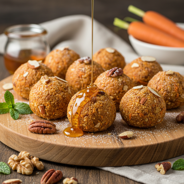 Nutty Honey Carrot Delights recipe