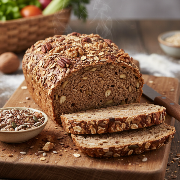 Nutty Multigrain Power Bread recipe