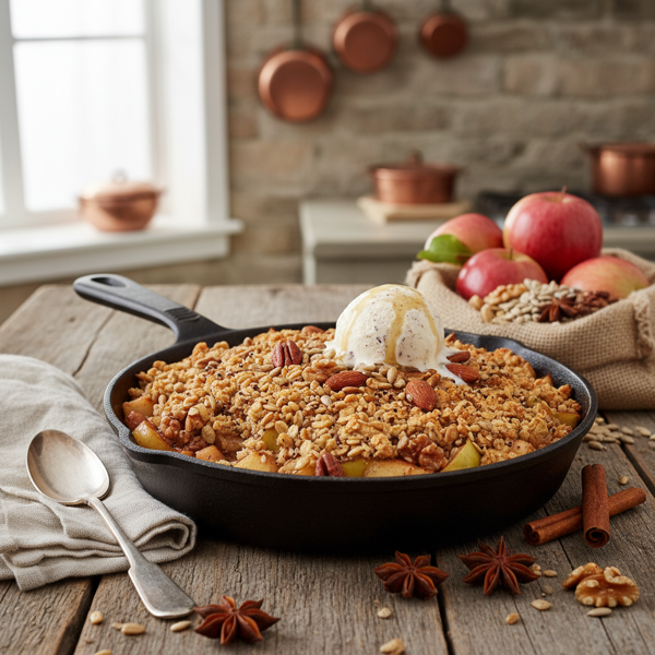 Nutty Whole Grain Apple Delight recipe
