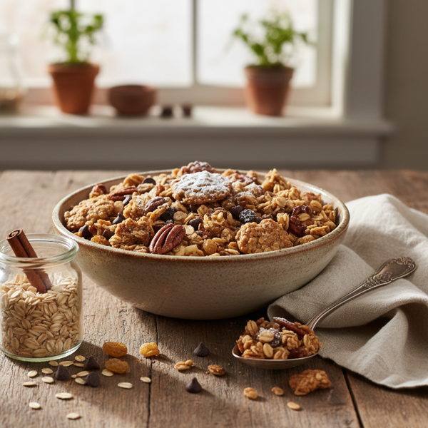 Oatmeal Cookie Delight Granola recipe
