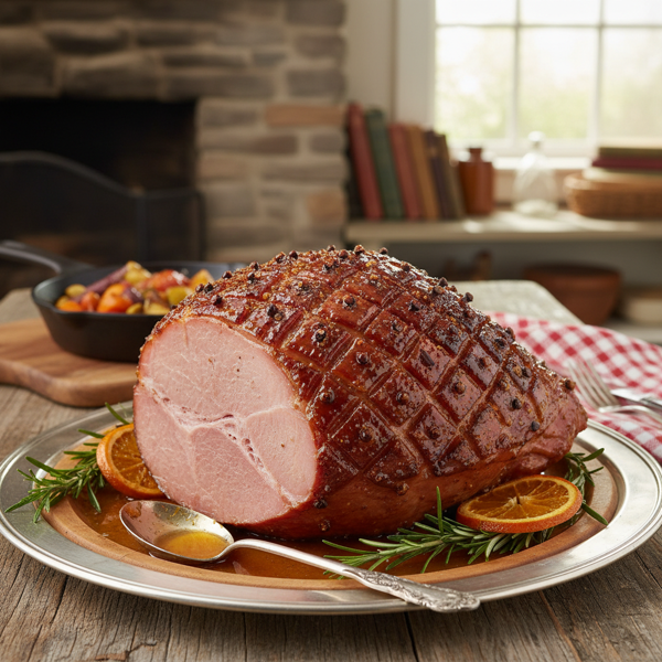 Old-Fashioned Southern Country Ham recipe