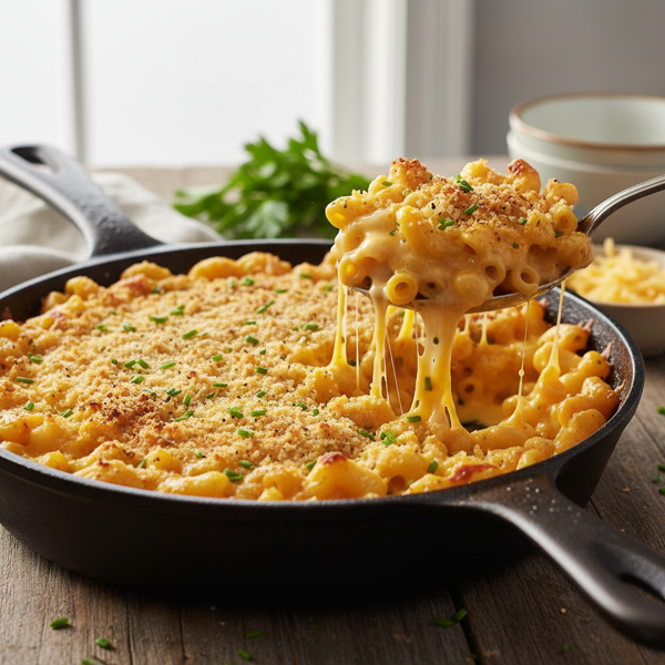 One-Pan Creamy Macaroni & Cheese recipe