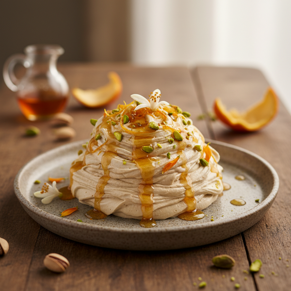 Orange Blossom Tahini Delight recipe