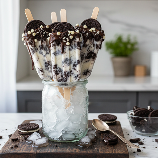 Oreo Dream Popsicles recipe