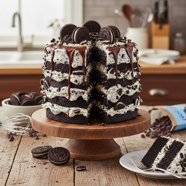 Oreo Extravaganza Layer Cake recipe
