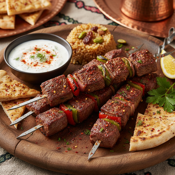Ottoman-Style Spicy Beef Skewers recipe