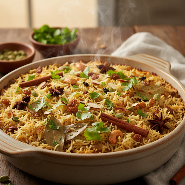 Oven-Baked Aromatic Basmati Rice recipe