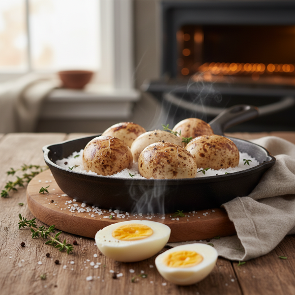 Oven-Baked Hard-Cooked Eggs recipe