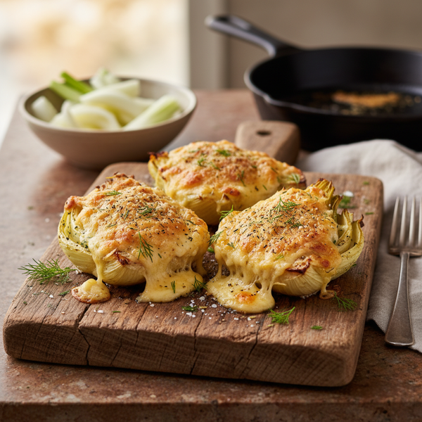 Oven-Roasted Fennel with Parmesan Crust recipe