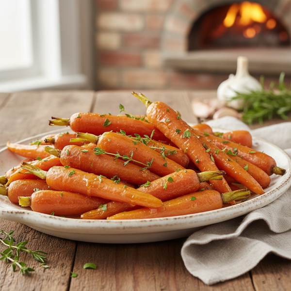 Oven-Roasted Honey-Glazed Carrots recipe