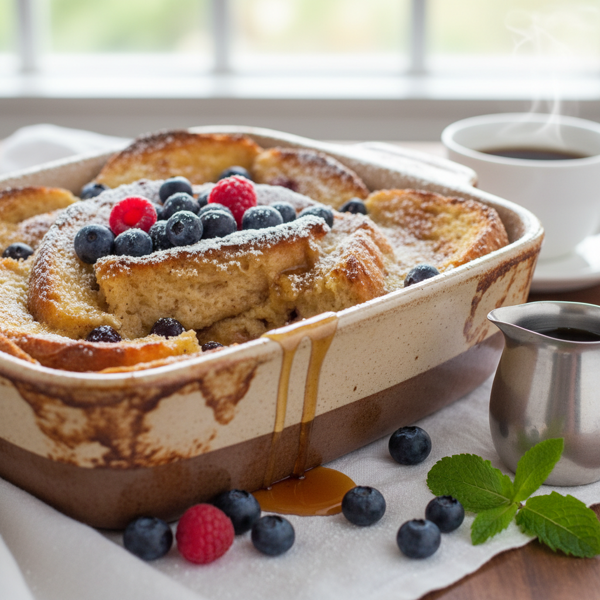 Overnight Baked French Toast Delight recipe