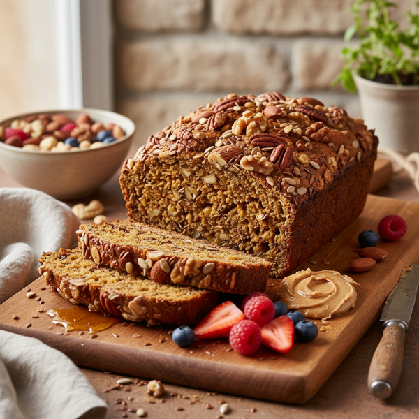 Paleo-Friendly Nutty Loaf recipe