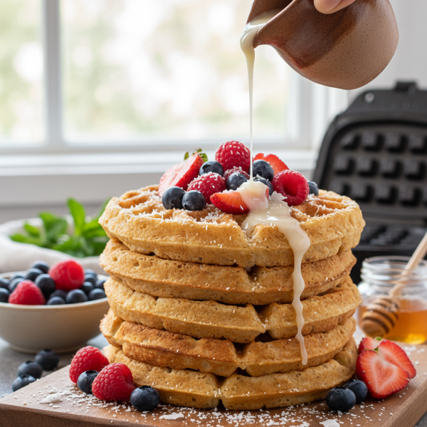 Paleo Coconut Flour Waffles recipe