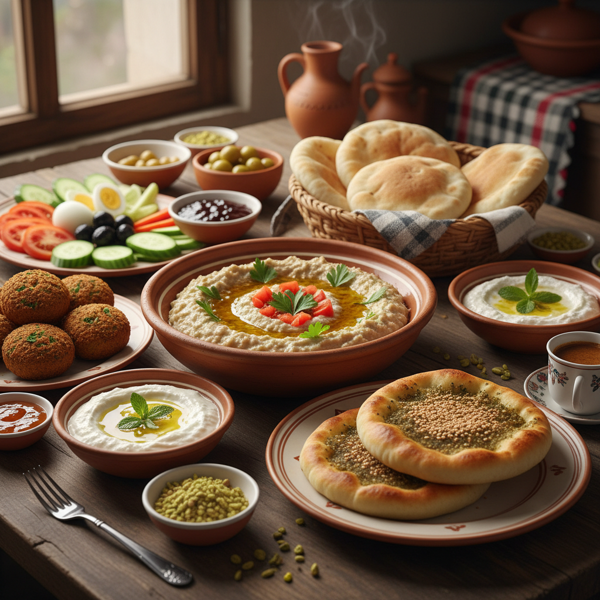 Palestinian Breakfast Medley recipe