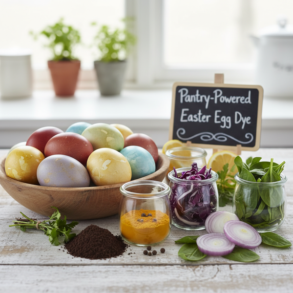 Pantry-Powered Easter Egg Dye recipe