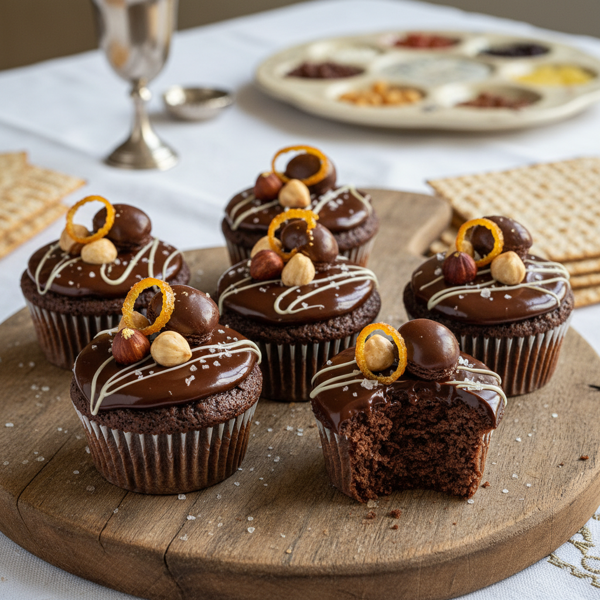 Passover Chocolate Delight Cupcakes recipe