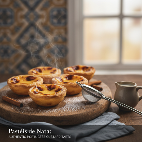 Pastéis de Nata: Authentic Portuguese Custard Tarts recipe