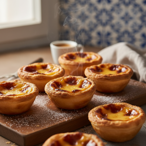 Pastéis de Nata (Portuguese Egg Tarts) recipe