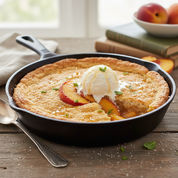 Peach Delight Bisquick Cobbler recipe