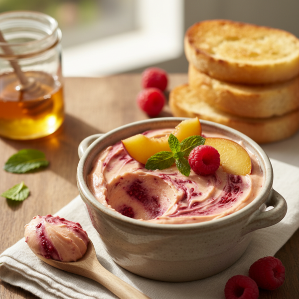 Peach Raspberry Delight Butter recipe