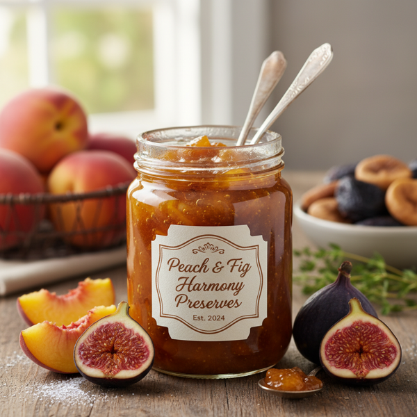 Peach & Fig Harmony Preserves recipe