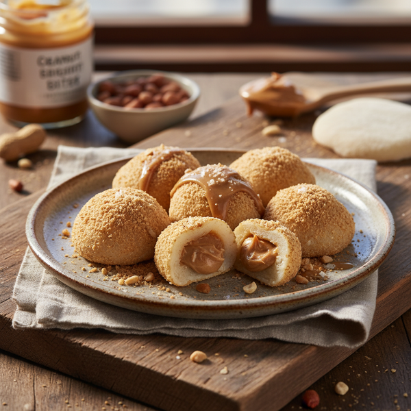 Peanut-Butter Mochi Bites recipe