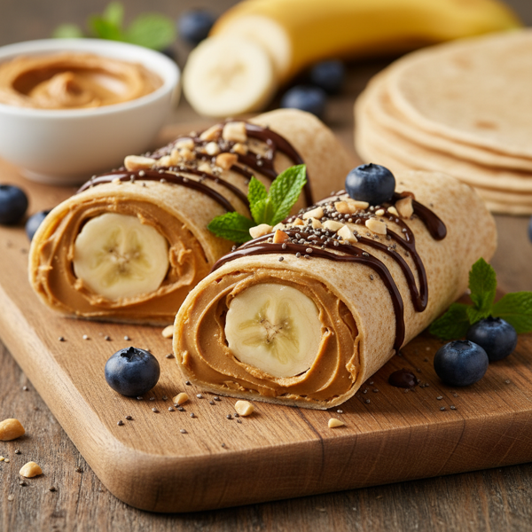 Peanut Butter Banana Wrap recipe