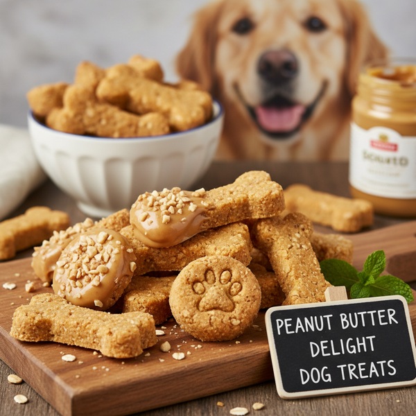Peanut Butter Delight Dog Treats recipe