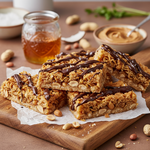 Peanut Butter Honey Joy Bars recipe