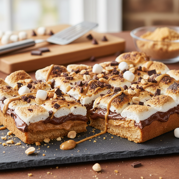 Peanut Butter S'mores Crunch recipe