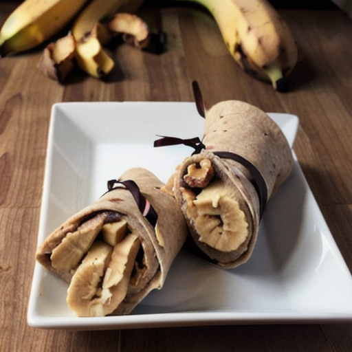 Peanut Butter & Banana Delight Wrap recipe